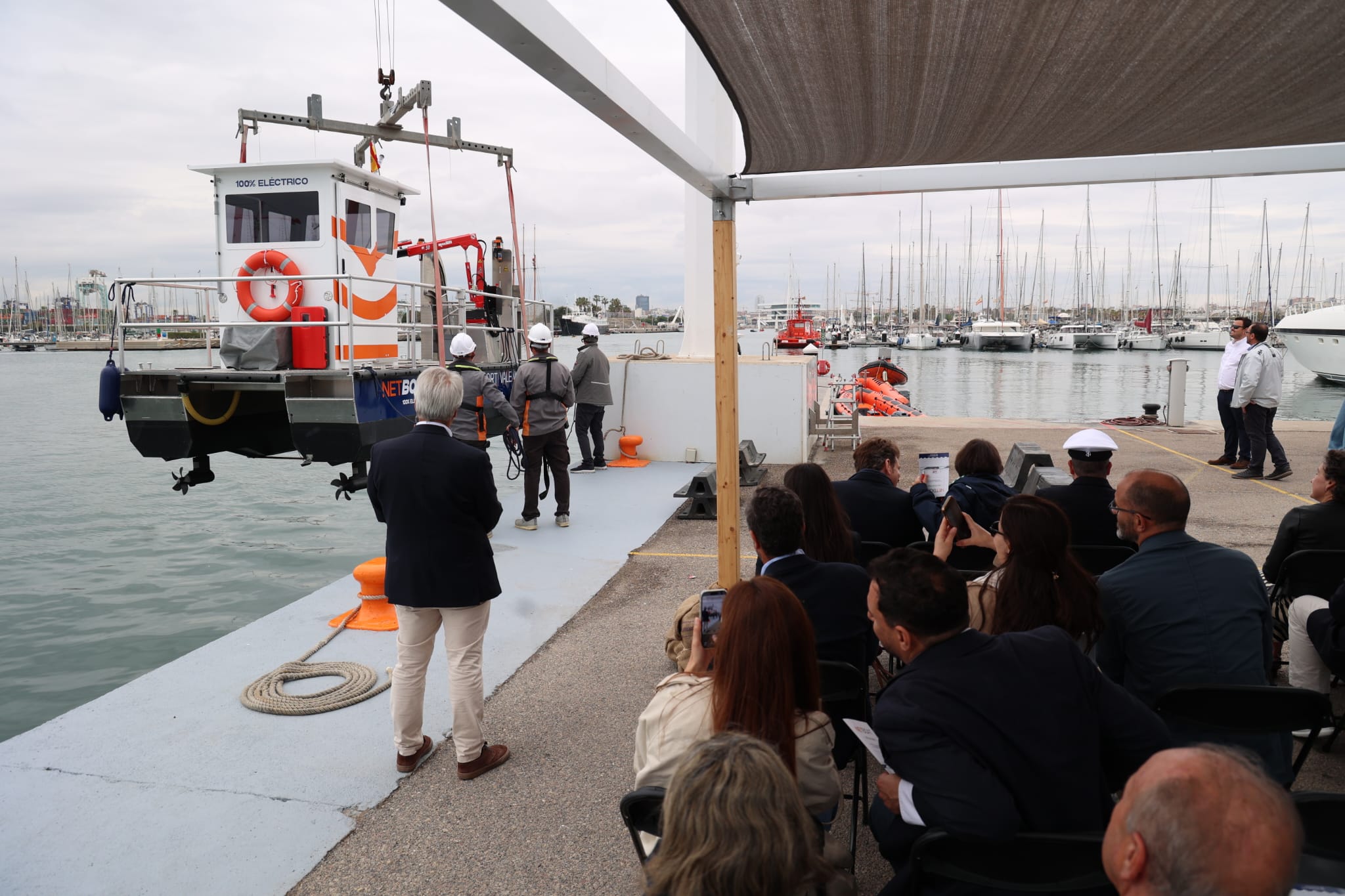 Press Release - Marina Port Valencia steps up sustainability commitment with NETBOAT